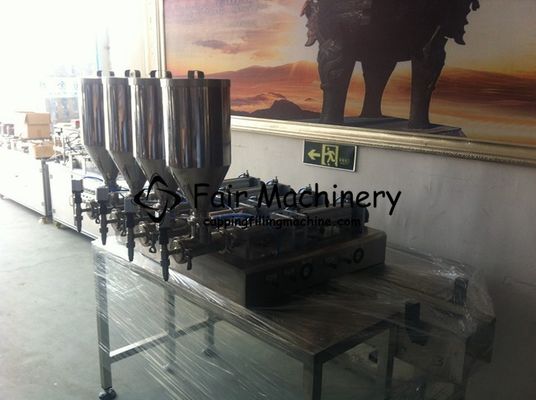 0.4mpa 500ml Shampoo Filling Machine Pneumatic For Liquid 40B/Min