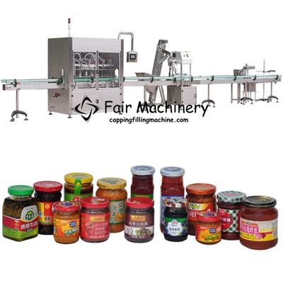 100ml 35BPM Piston Liquid Filling Machine , 380VAC Automatic Honey Filling Machine