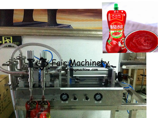 40B/Min 50ml Ketchup Filling Machine For Sauce Bottle Wine Water SS316