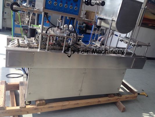 3PH PLC 950kg Cup Filling Sealing Machine 4KW For Jelly Cup