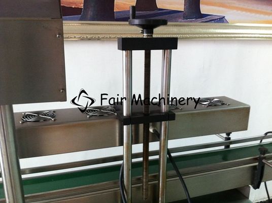 2.9KW 50HZ PET Bottle Capping Machine , 50BPM Aluminum Foil Induction Sealing Machine