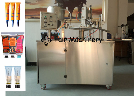 AC220V 20pcs/min Ultrasonic Tube Sealing Machine 0.8Mpa Cosmetic Tube Filling