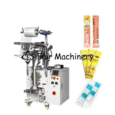 SS304 3PH Powder Pouch Packing Machine , PLC Rice Flour Packing Machine