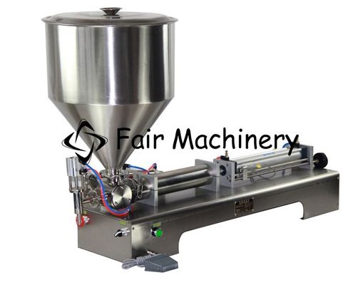 EMC 40B/Min Salad Dressing Filling Machine , 0.4mpa Drinking Water Filling Machine