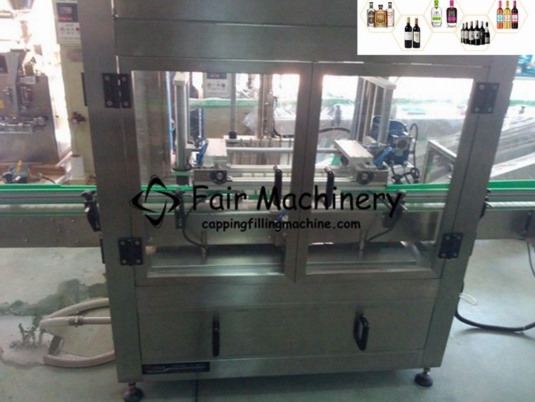 2kw Glass Bottle Filling And Capping Machine , 50ml SS316 Rinsing Filling Capping Machine