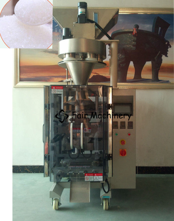 220VAC 5BPM Sugar Sachet Packing Machine , 0.4mpa Volumetric Cup Filling Machine