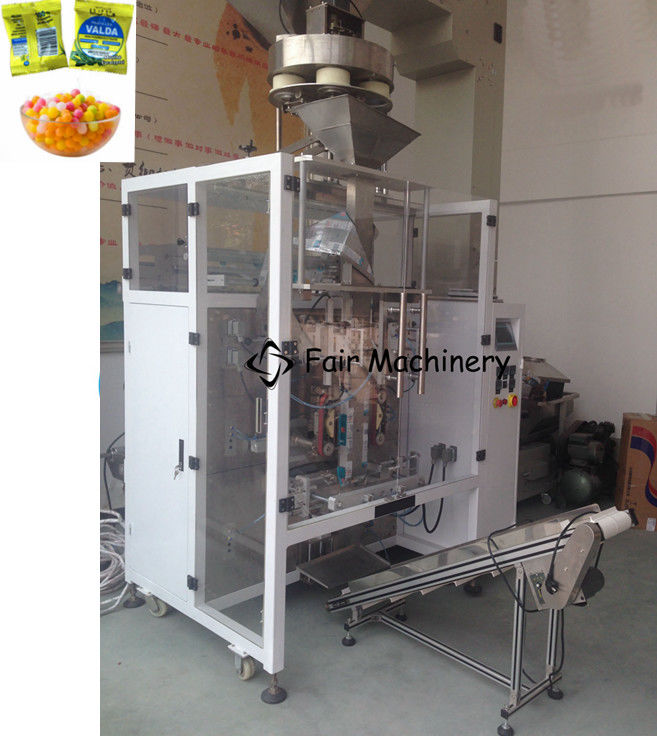 SGS 0.65mpa Chocolate Packaging Machine , 50Bag/min Counting Packaging Machine