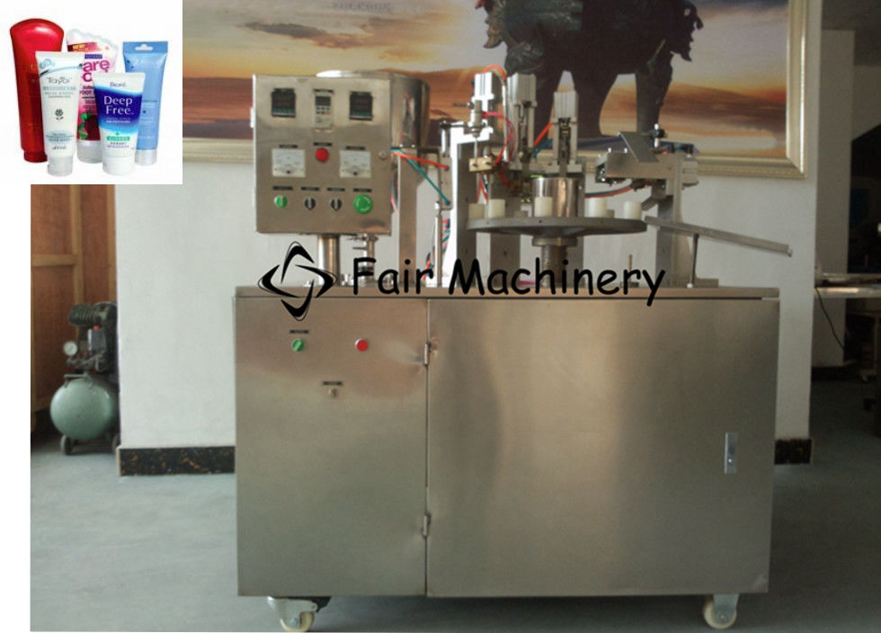 10ml 35pcs/min Tube Filling Sealing Machine For Toothpaste AC220V