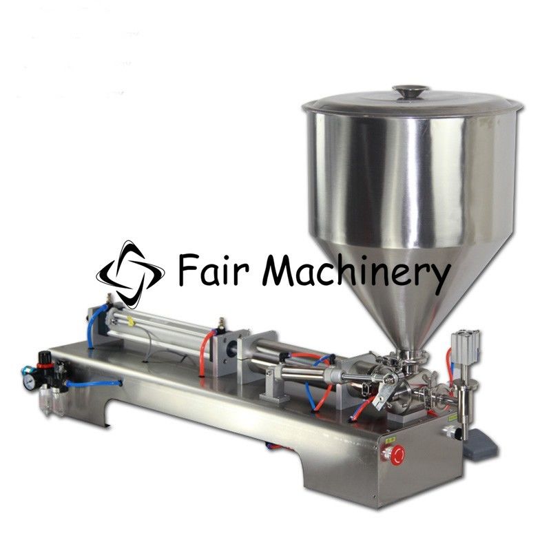 EMC 40B/Min Salad Dressing Filling Machine , 0.4mpa Drinking Water Filling Machine